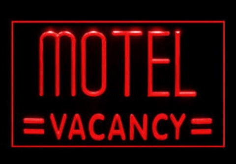 Motel Vacancy LED Neon Sign